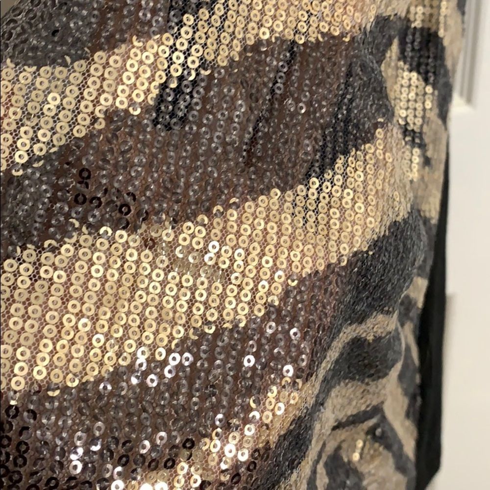 💜 See through glitter tank top. Small - Picture 2 of 4